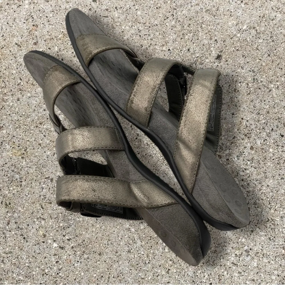 Vionic MISA SLIDE SANDAL Pewter Size 9